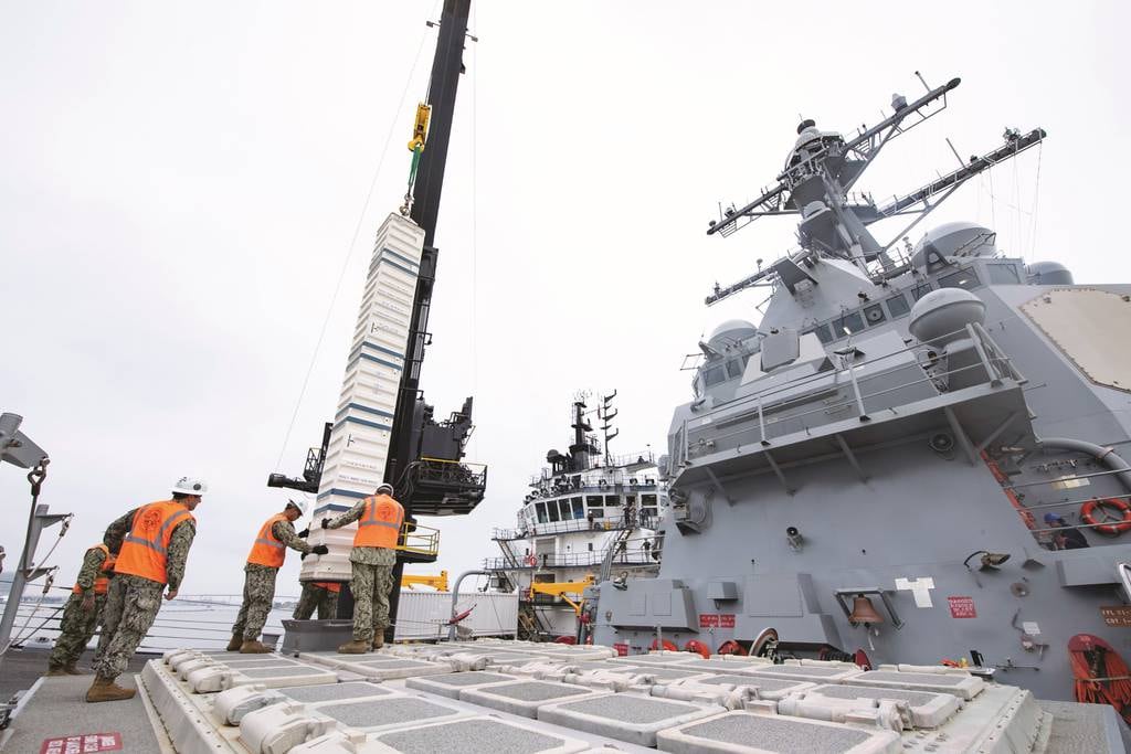Rearming Warship: Enhancing Naval Operations at Sea