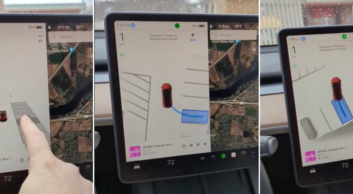 Auto Parking: Tesla's New Vision-Only System