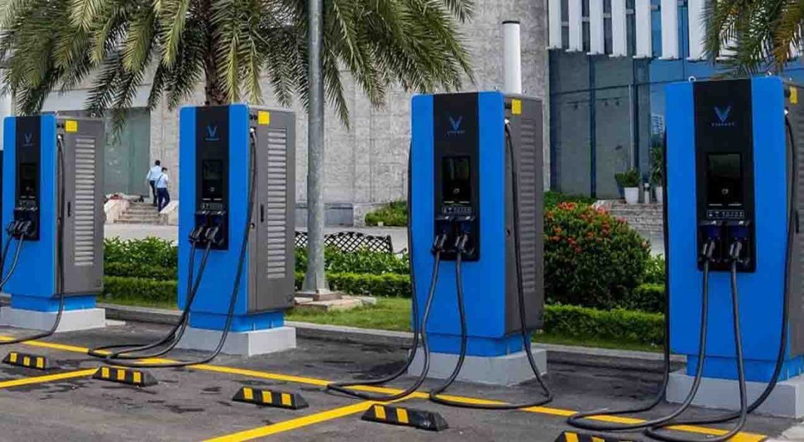 VinFast Expands Global Access with V-Green EV Chargers