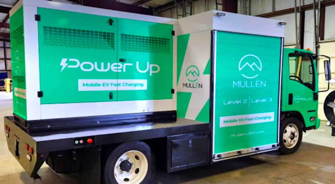 Mullen PowerUP is an EV and mobile charging station in one