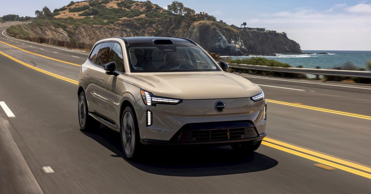 Ex60 A New Electric Volvo Suv Joining The Lineup