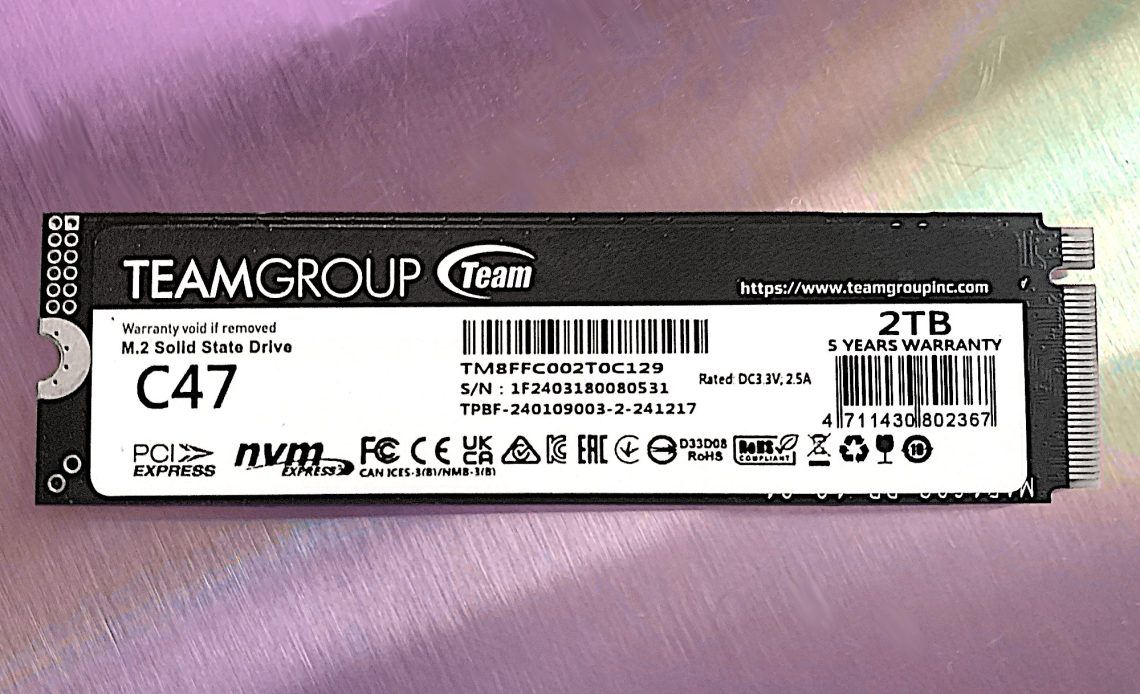 Teamgroup C47 Review: Performance Breakdown