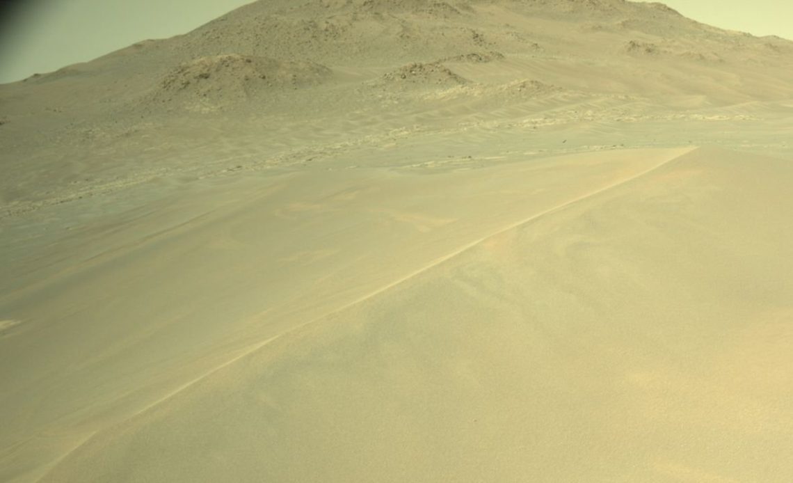 Perseverance Spots Ancient Megaripples on Mars